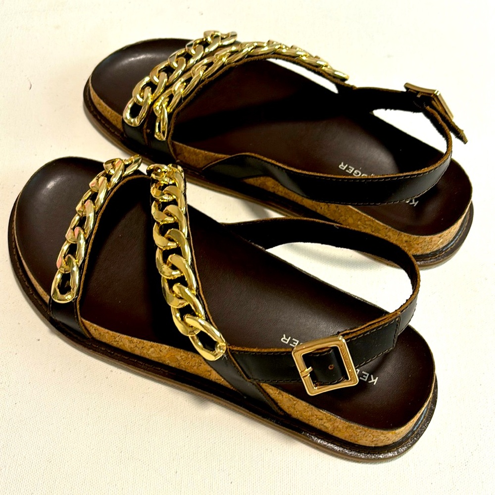New Kelsi Dagger Script Sandals with Chain details in Buffalo - Picture 6 of 7